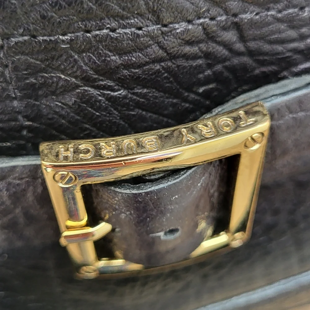 Tory Burch Soft Leather Side Zip Moto 4